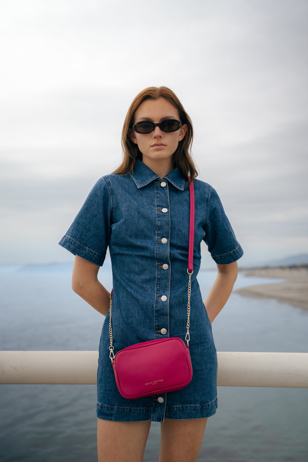 Sac Bandouliere Bio - Fuchsia