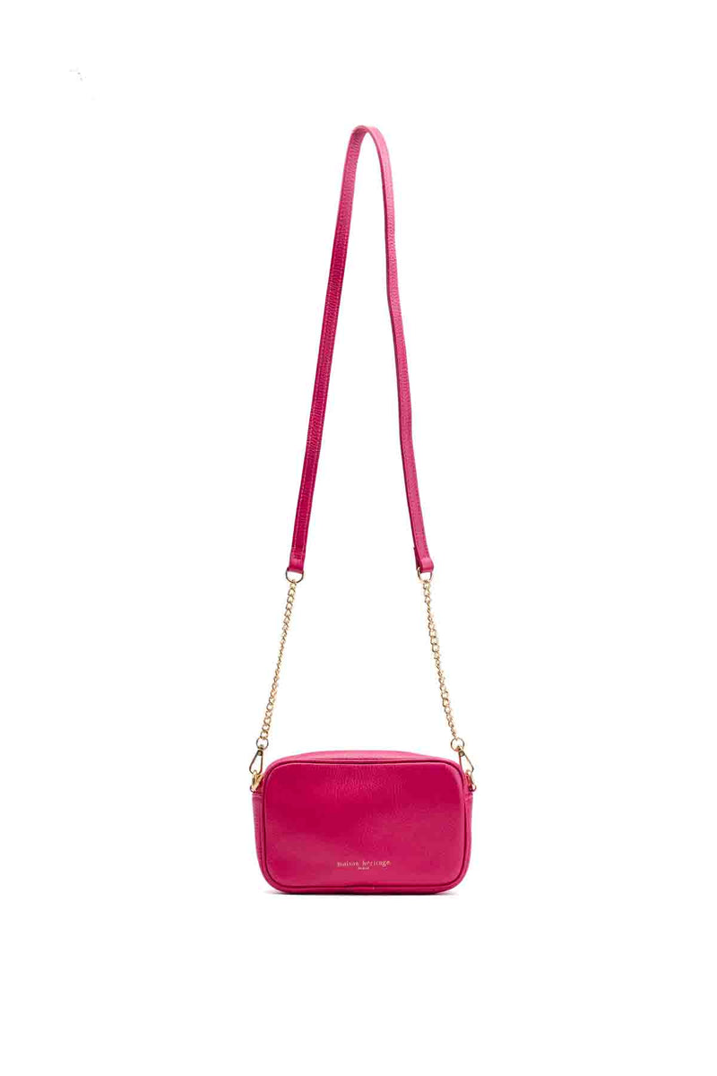 Organic Shoulder Bag - Fuchsia