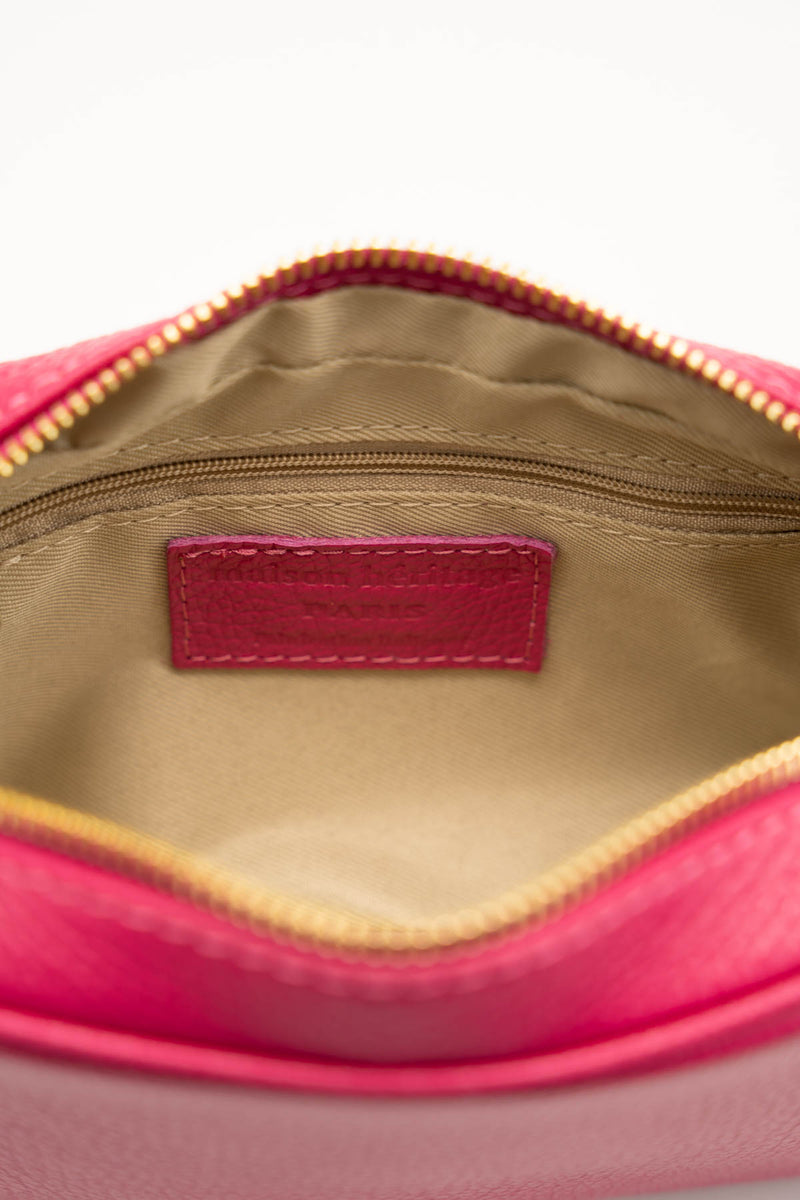 Organic Shoulder Bag - Fuchsia