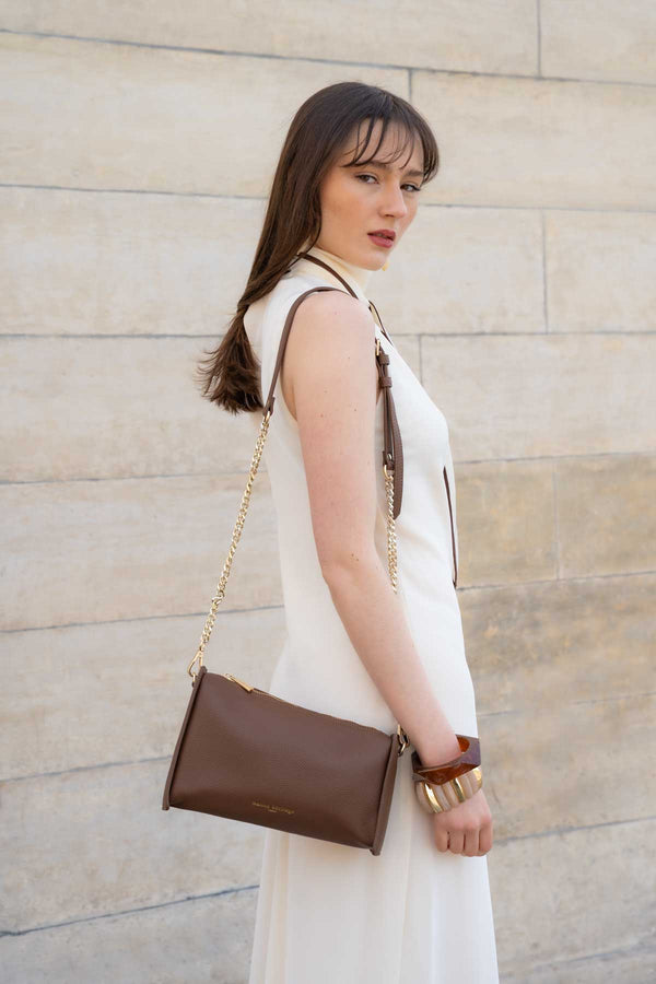 Bolso bandolera Brille - Camel