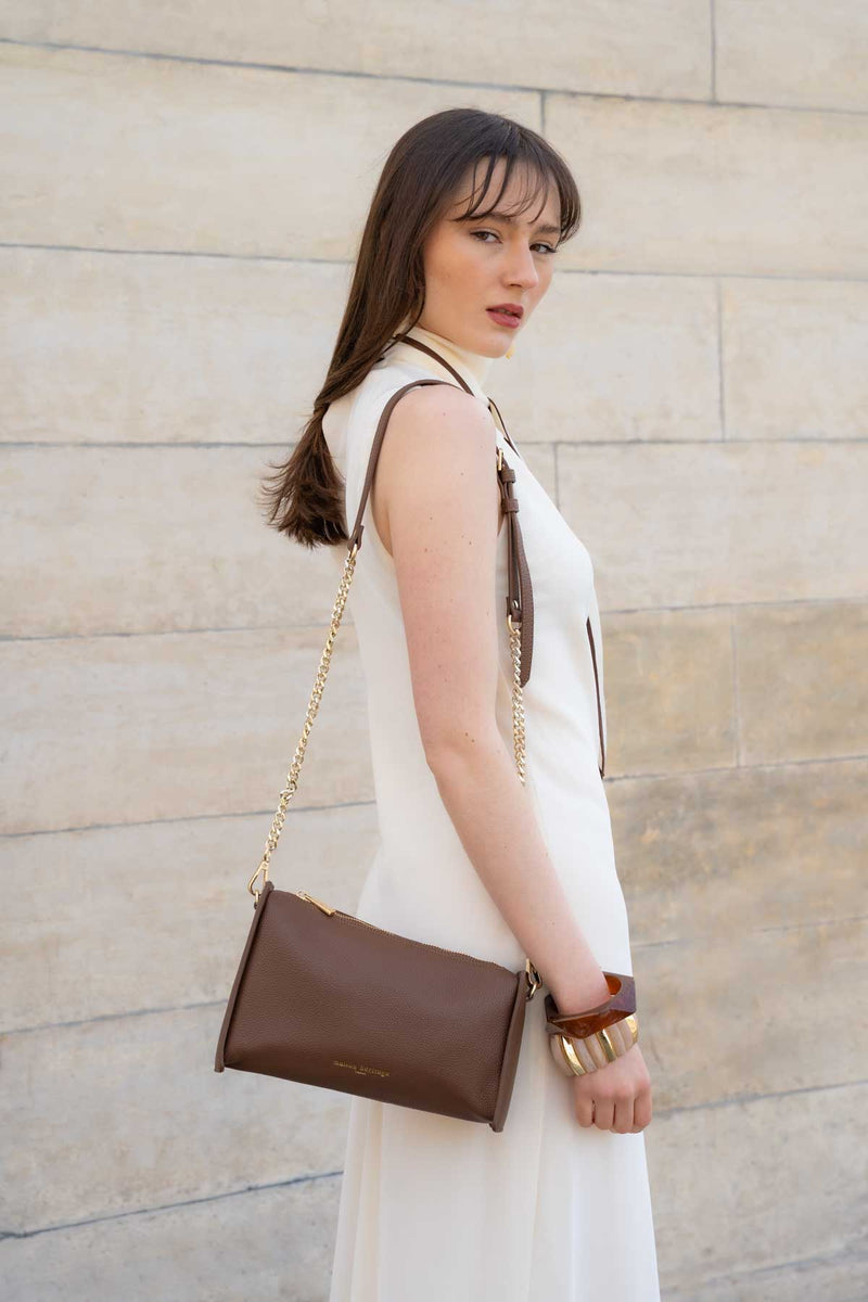 Sac Bandouliere Brille - Camel