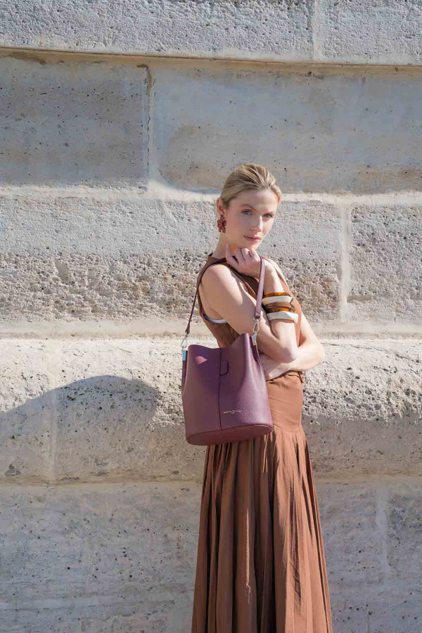Bolso Bruna Graine - Burdeos