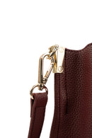 Sac A Main Bruna Graine - Bordeaux