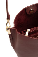 Sac A Main Bruna Graine - Bordeaux
