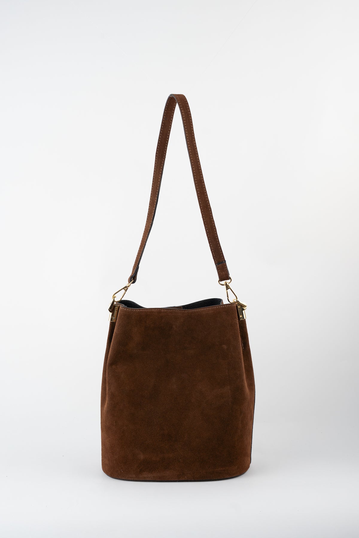 Sac Seau Bruna Suede - Marron