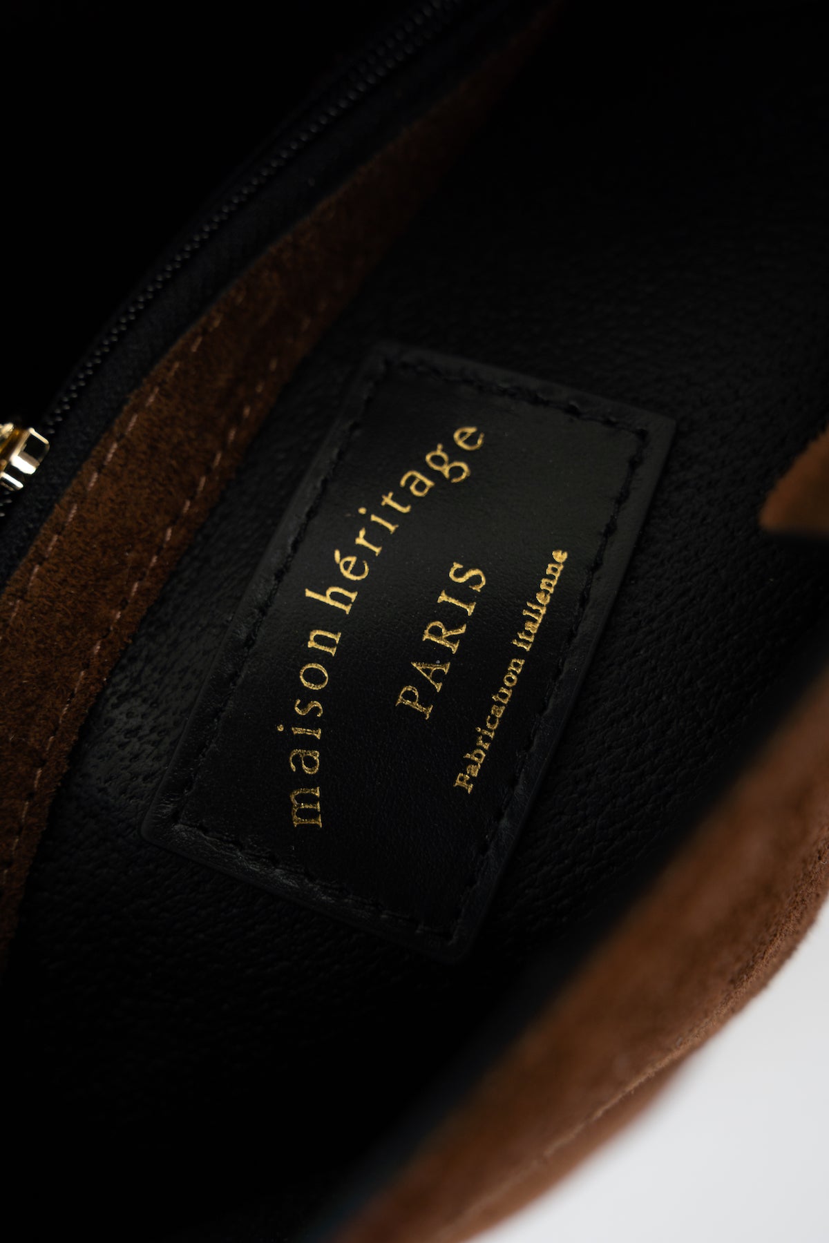 Sac Seau Bruna Suede - Marron