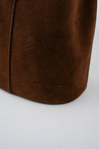 Sac Seau Bruna Suede - Marron