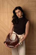 Sac A Main Celia Vintage - Marron