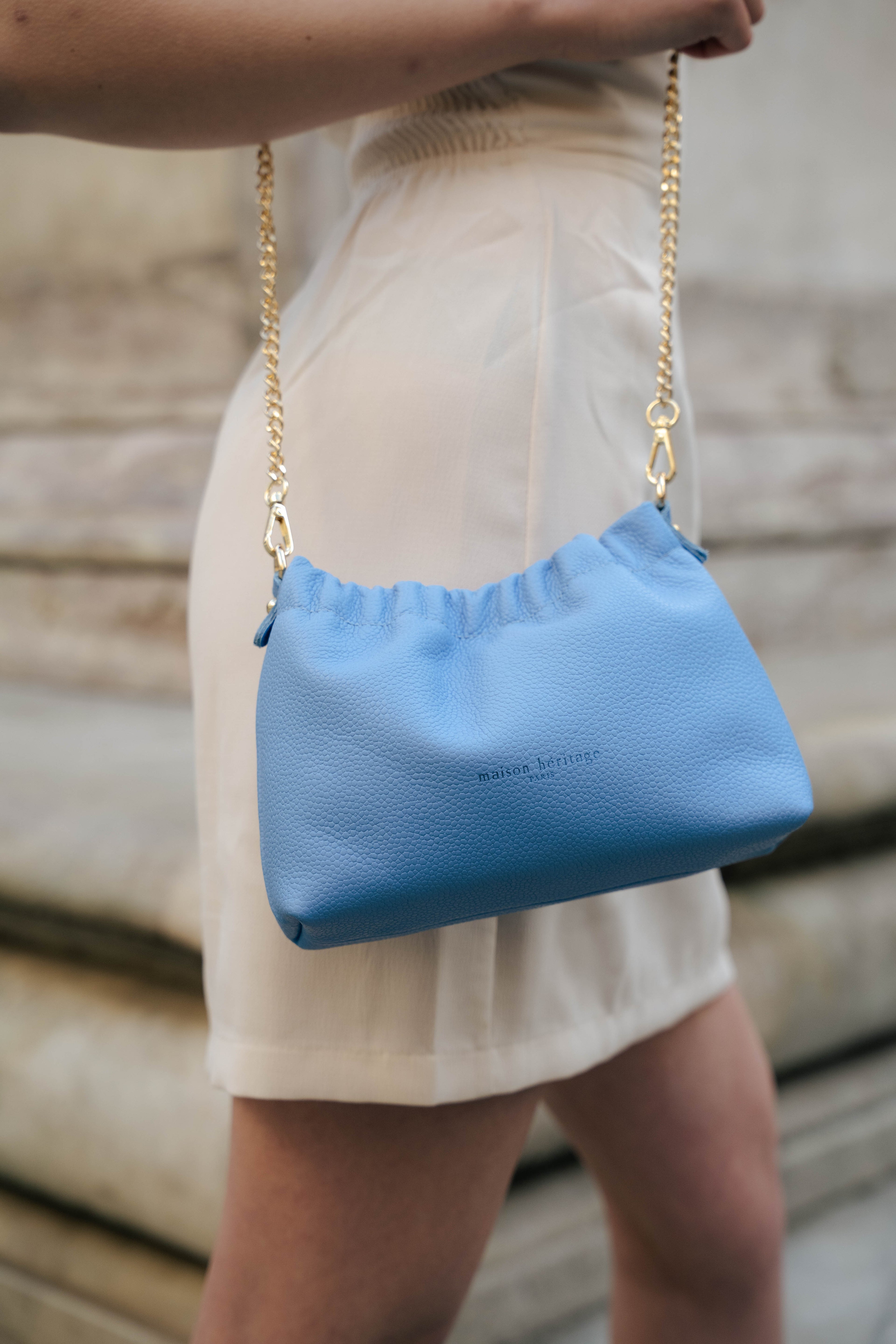 Sac Bandouliere Cello - Bleu