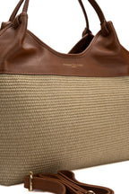 Sac A Main Ceto Paille - Camel