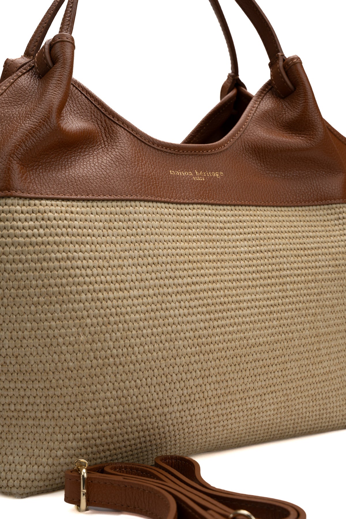 Sac A Main Ceto Paille - Camel