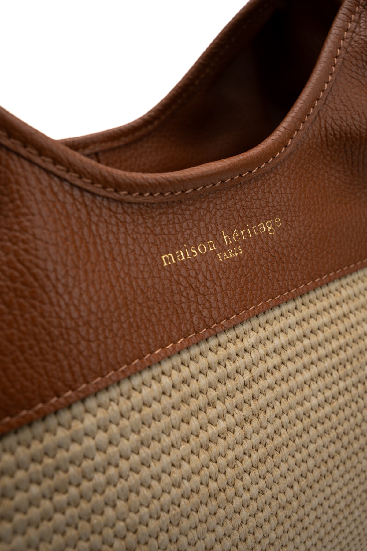 Sac A Main Ceto Paille - Camel