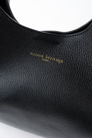 Bolso de hombro Ceto de ante - Negro