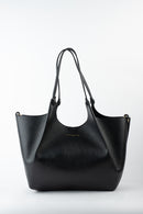 Bolso de hombro Ceto de ante - Negro