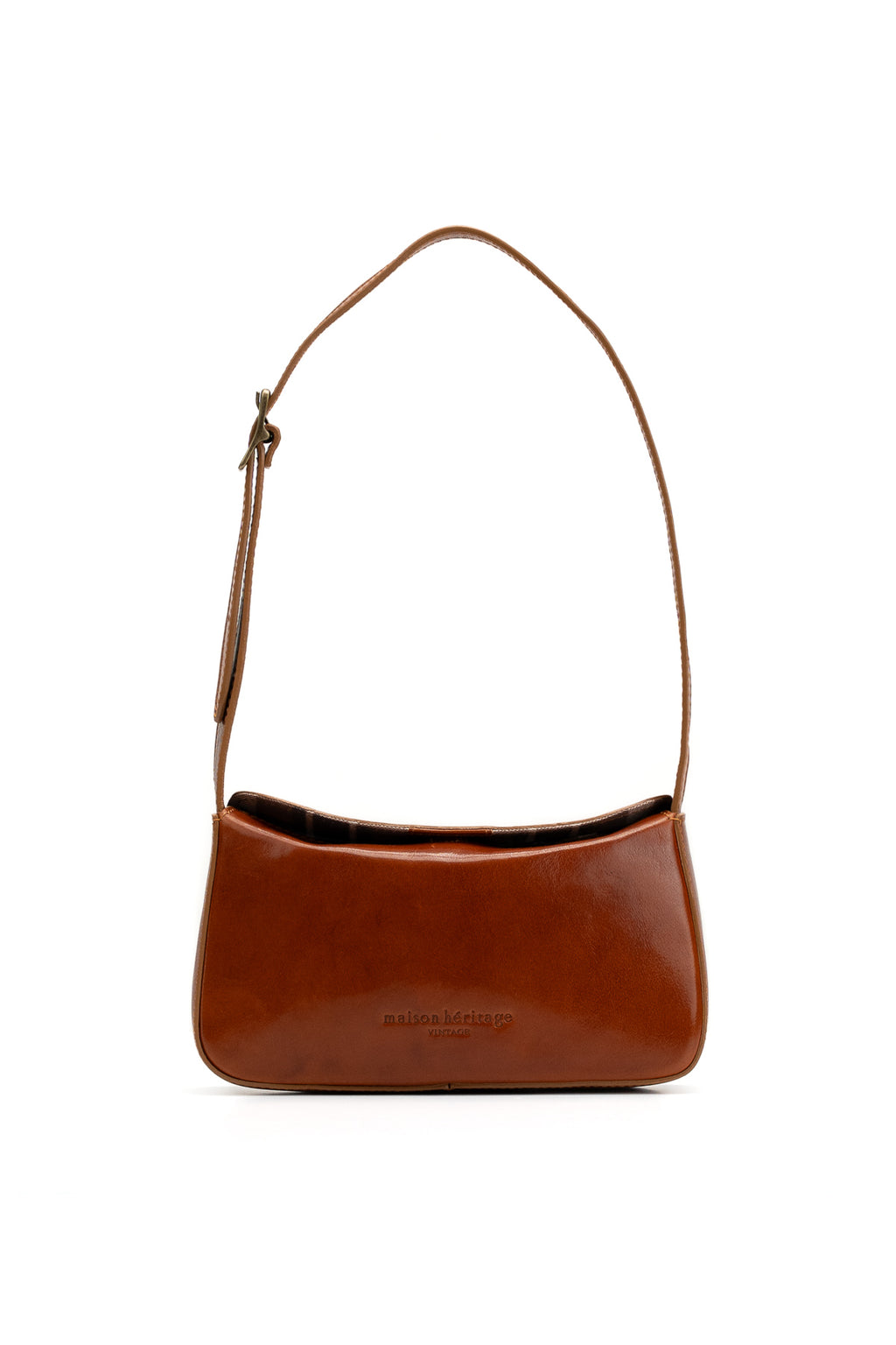 Sac Porté-Épaule Cleo Vintage - Camel