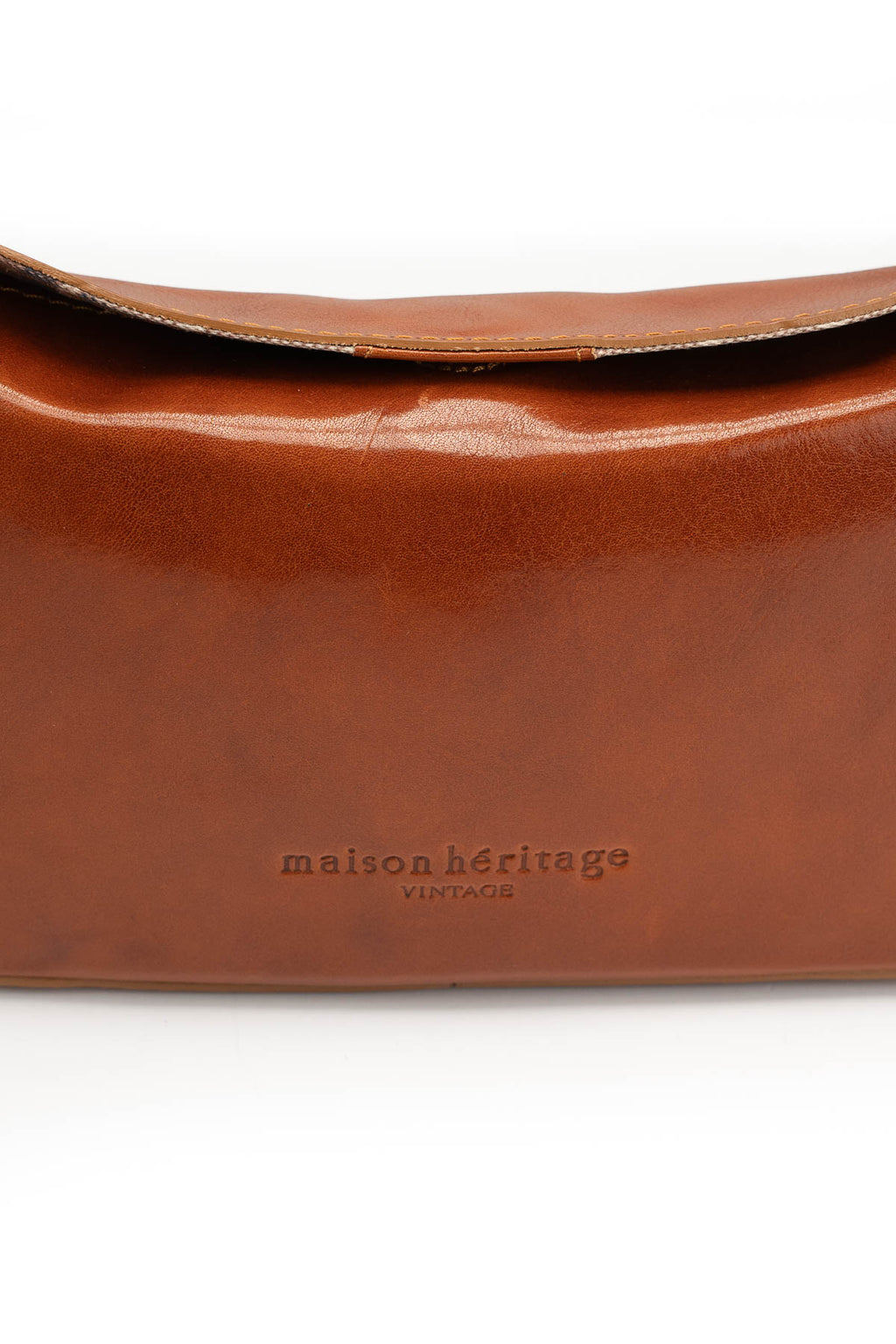 Sac Porté-Épaule Cleo Vintage - Camel