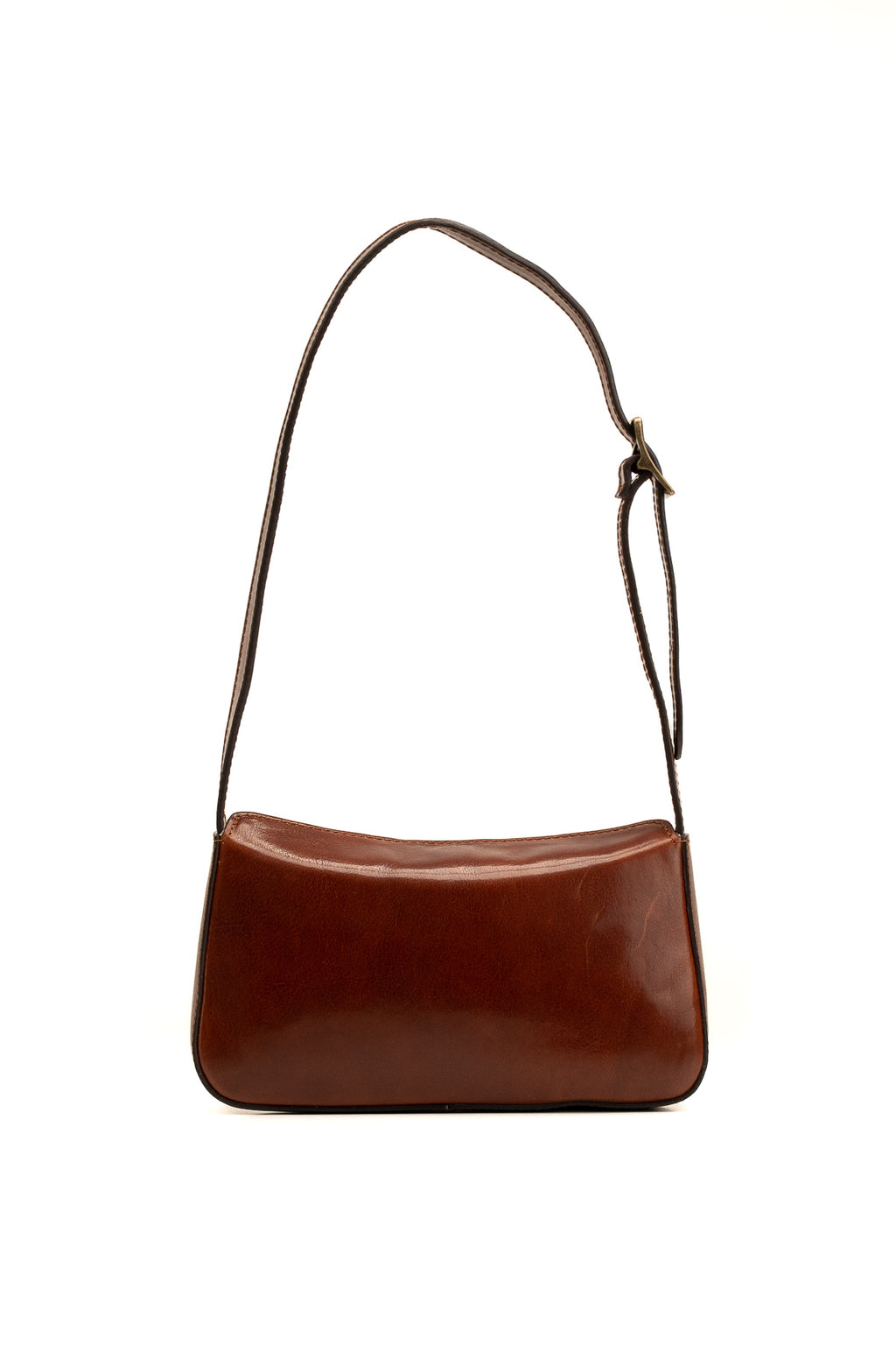 Cleo Vintage Shoulder Bag - Brown