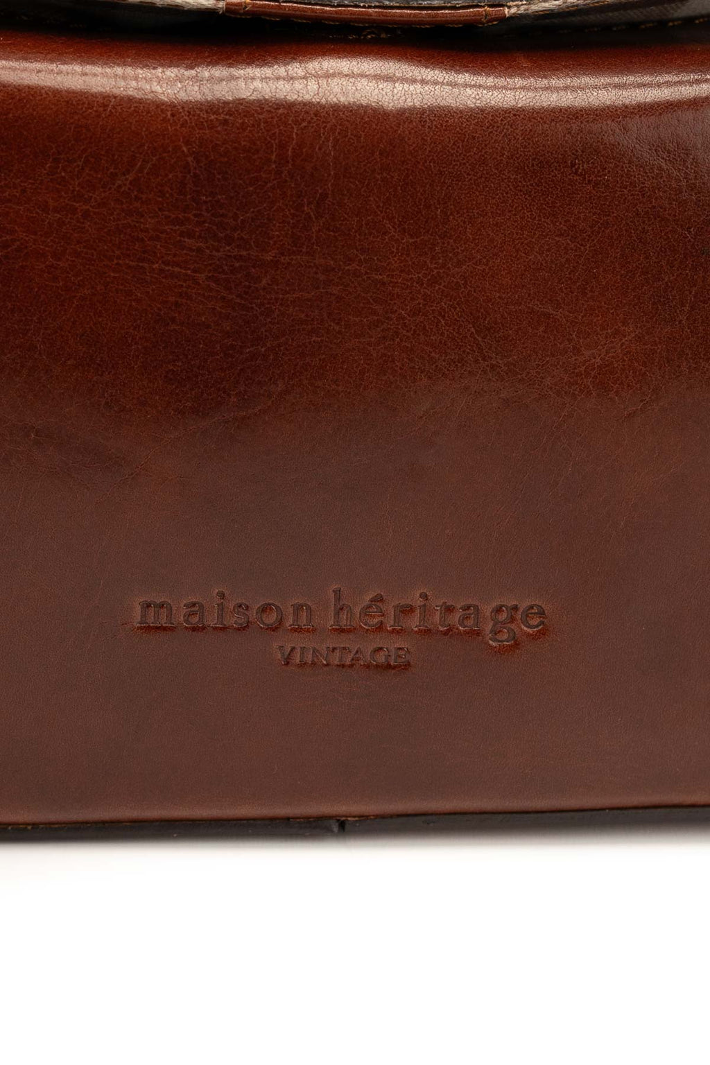 Cleo Vintage Shoulder Bag - Brown