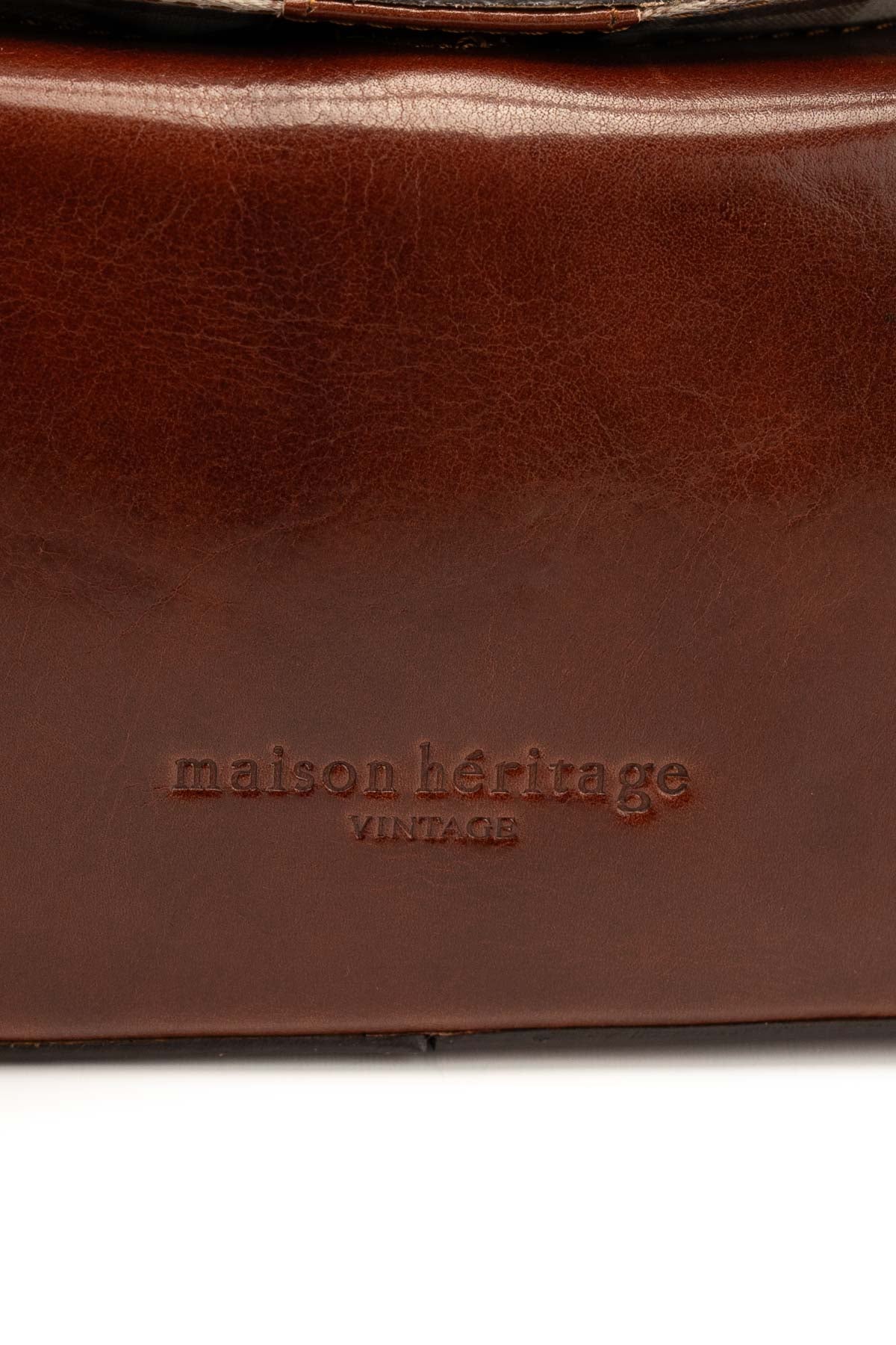 Cleo Vintage Shoulder Bag - Brown
