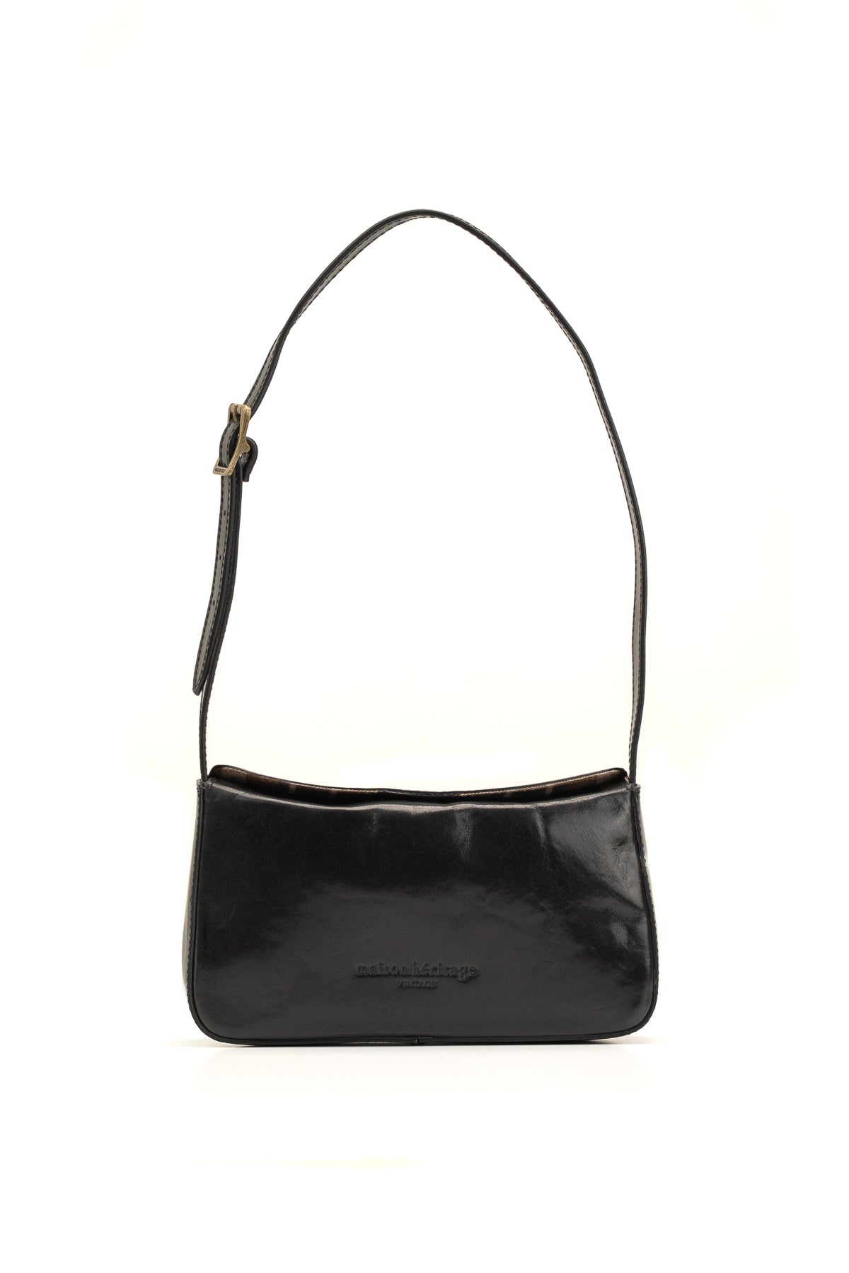 Sac Porté-Épaule Cleo Vintage - Noir