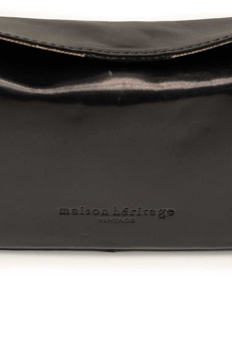 Sac Porté-Épaule Cleo Vintage - Noir