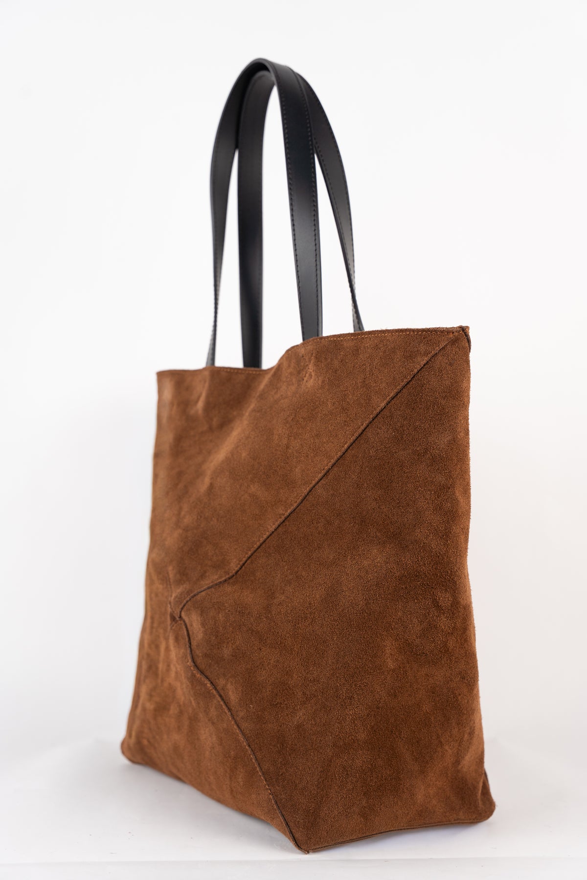 Borsa a Mano Cruza - Marrone