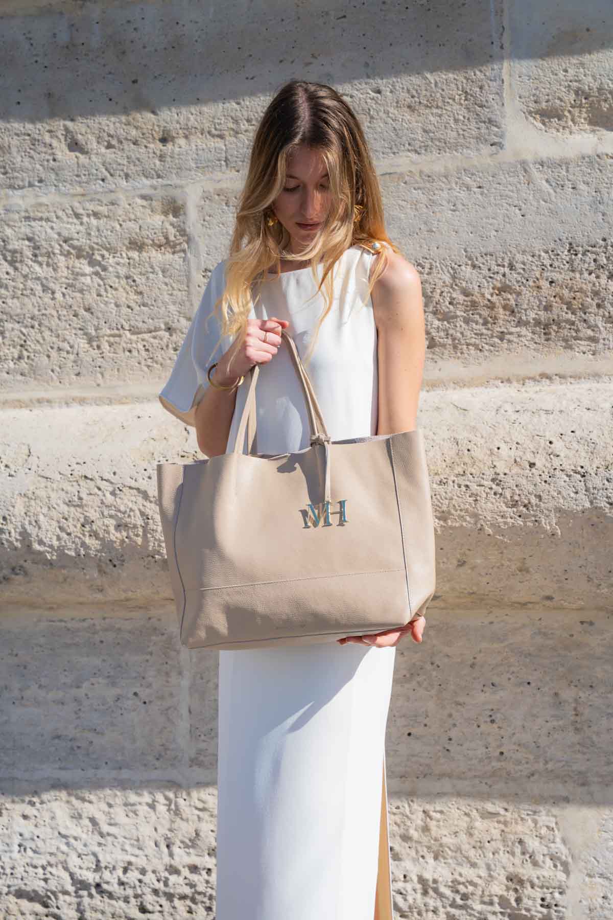 Sac Porte Epaule Diccia - Taupe