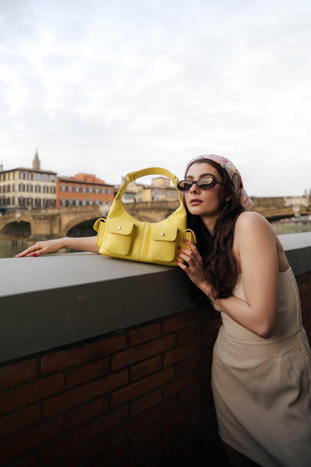 Sac Porte Epaule Dolce - Jaune