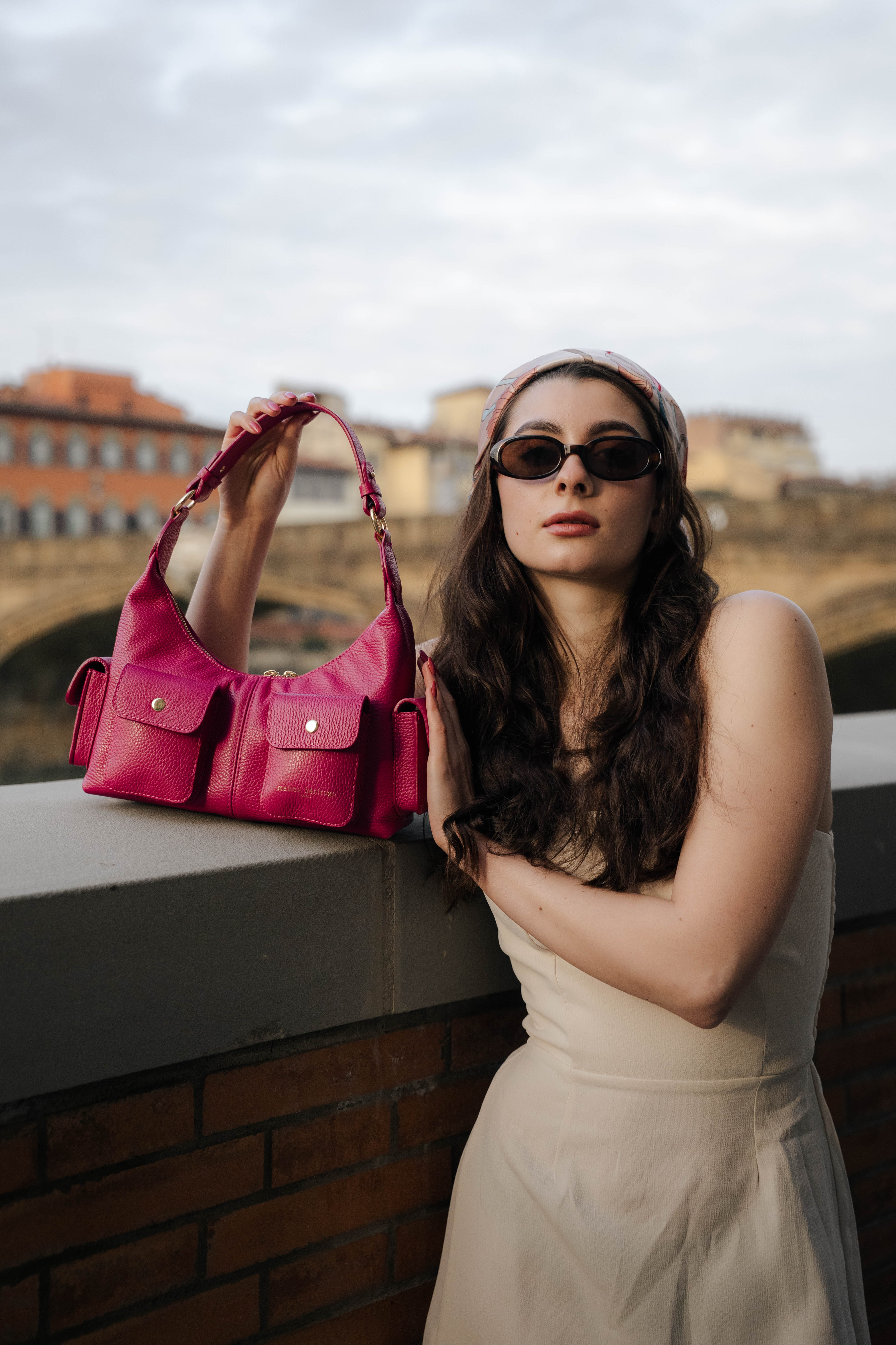 Sac Porte Epaule Dolce - Fuchsia