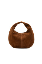 Borsa a mano Dulce in camoscio - Cammello