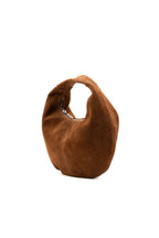 Borsa a mano Dulce in camoscio - Cammello