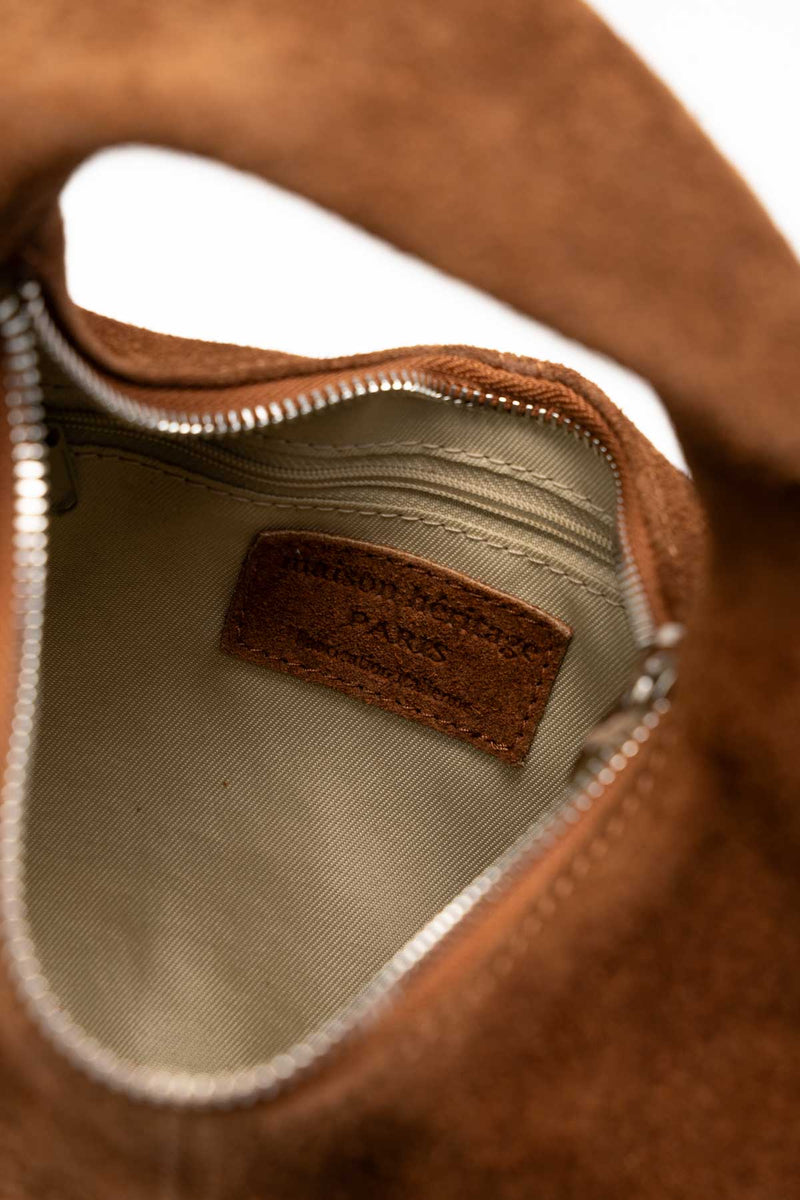 Sac A Main Dulce Suede - Camel