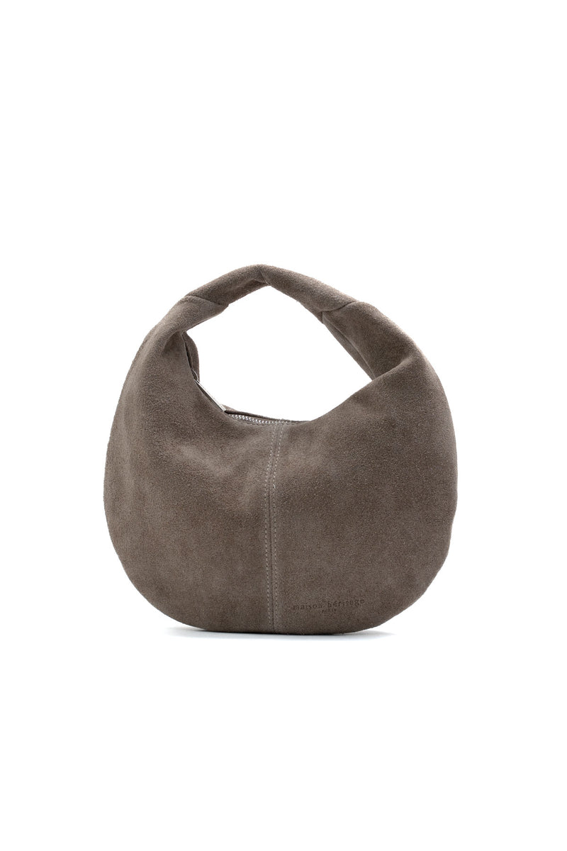 Sac A Main Dulce Suede - Taupe