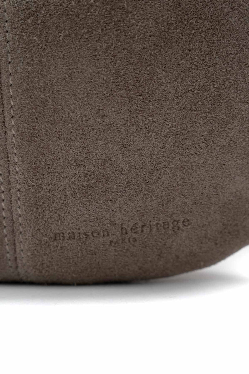 Sac A Main Dulce Suede - Taupe