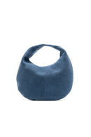Sac A Main Dulce Suede - Bleu