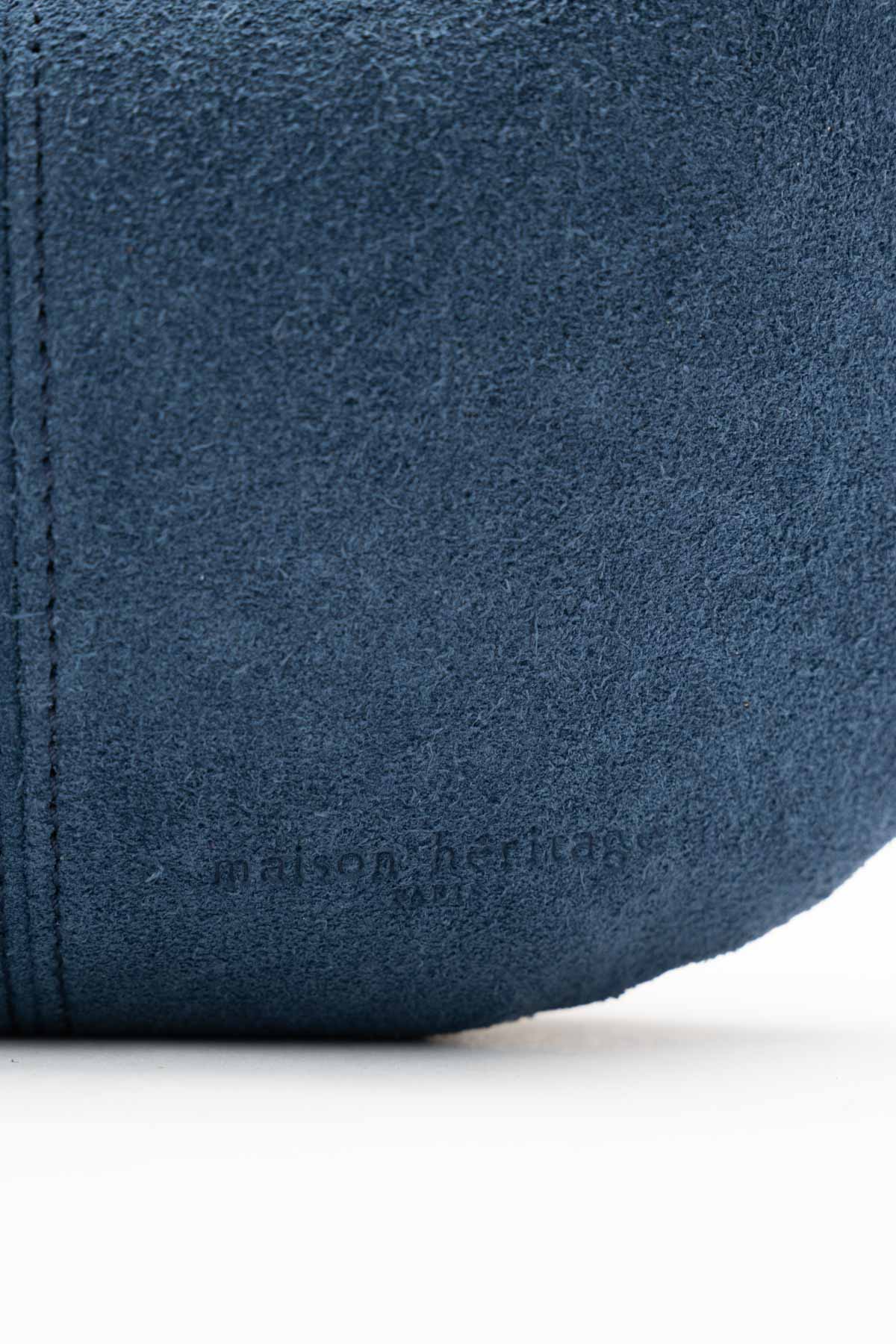 Sac A Main Dulce Suede - Bleu