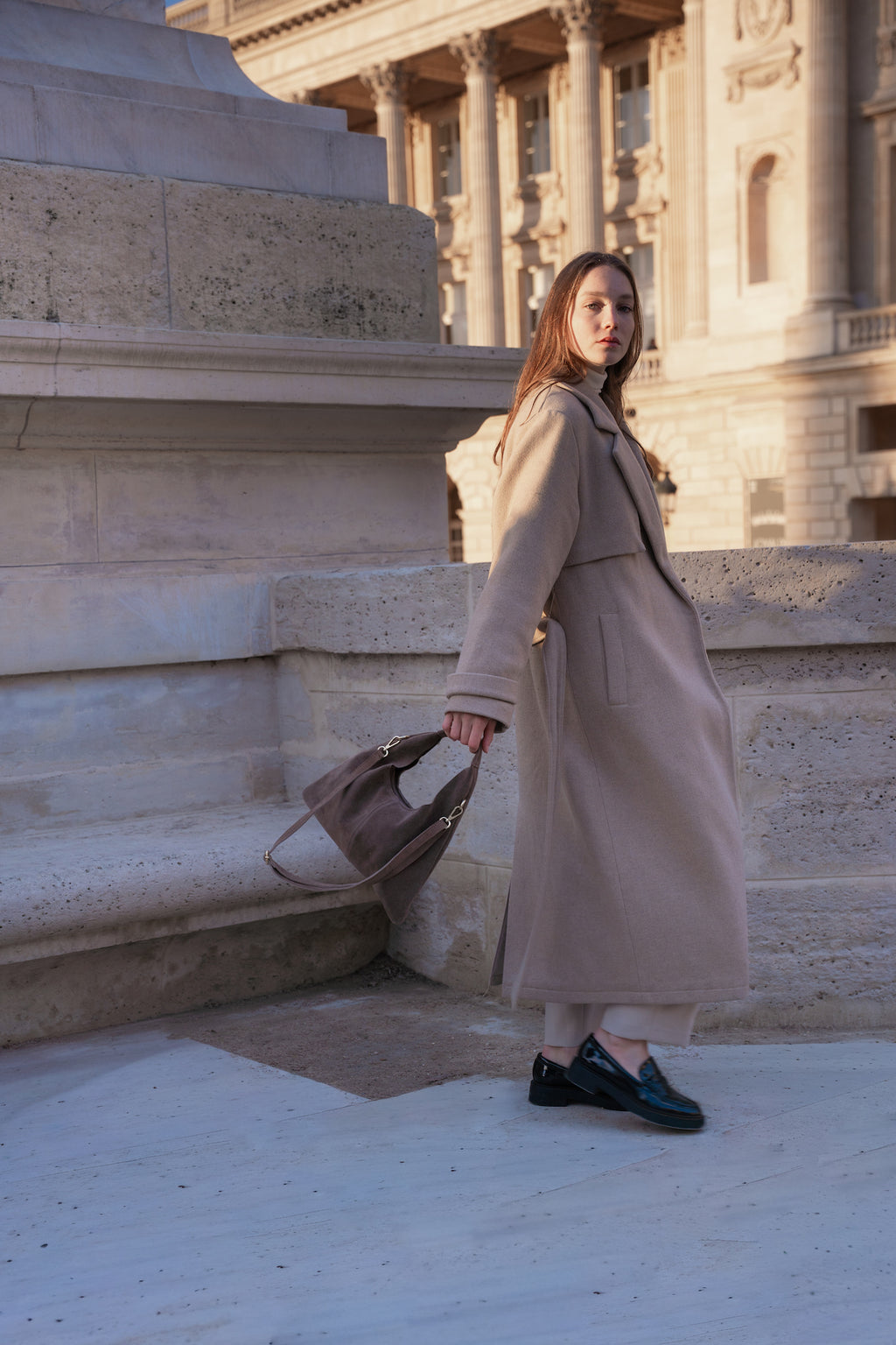 Sac Porté-Épaule Eira - Taupe