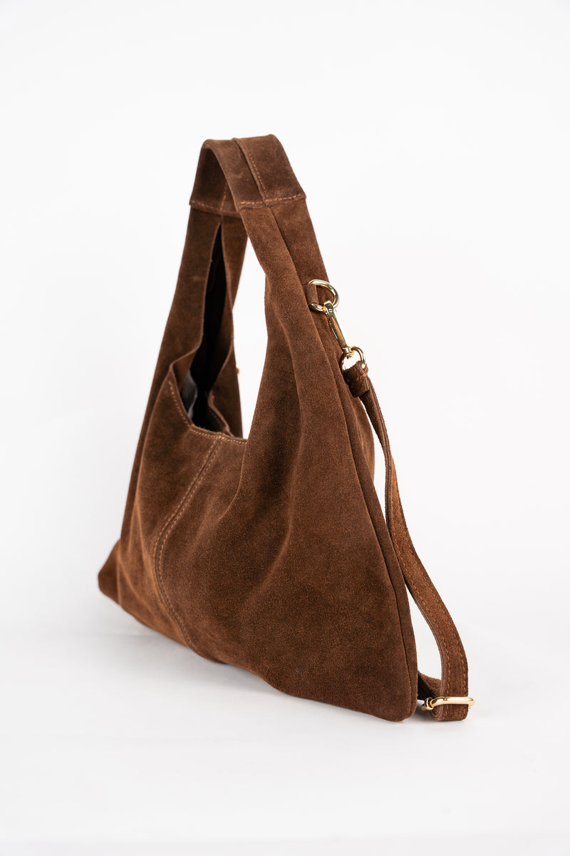 Bolso de hombro Eira - Marrón