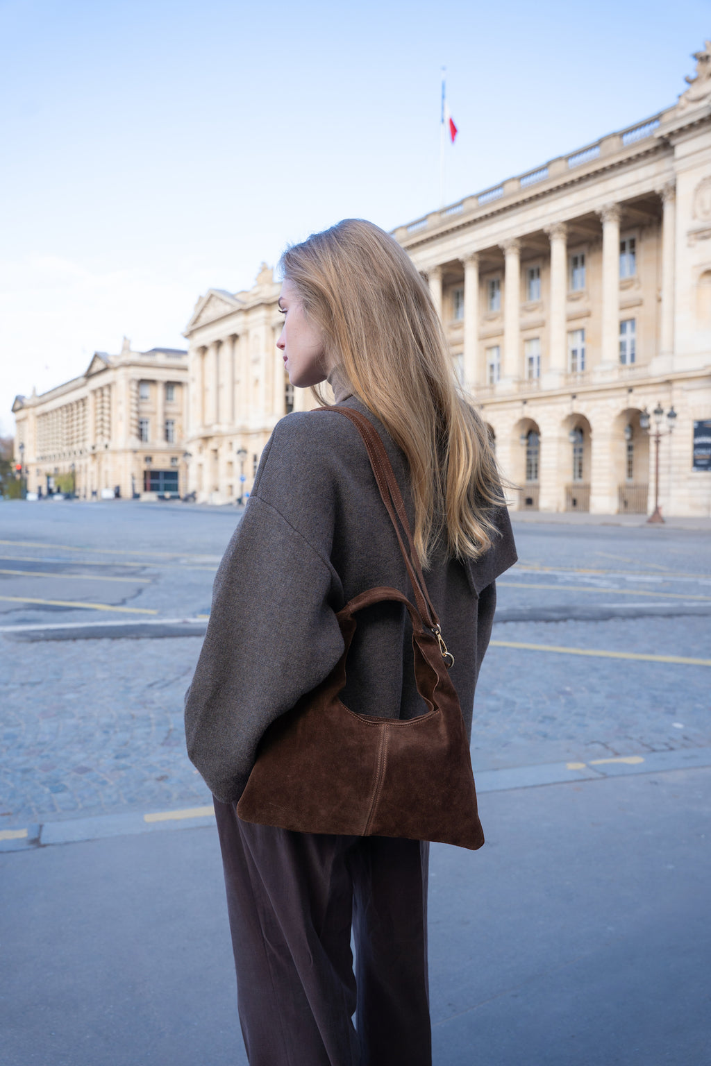 Sac Porté-Épaule Eira - Marron