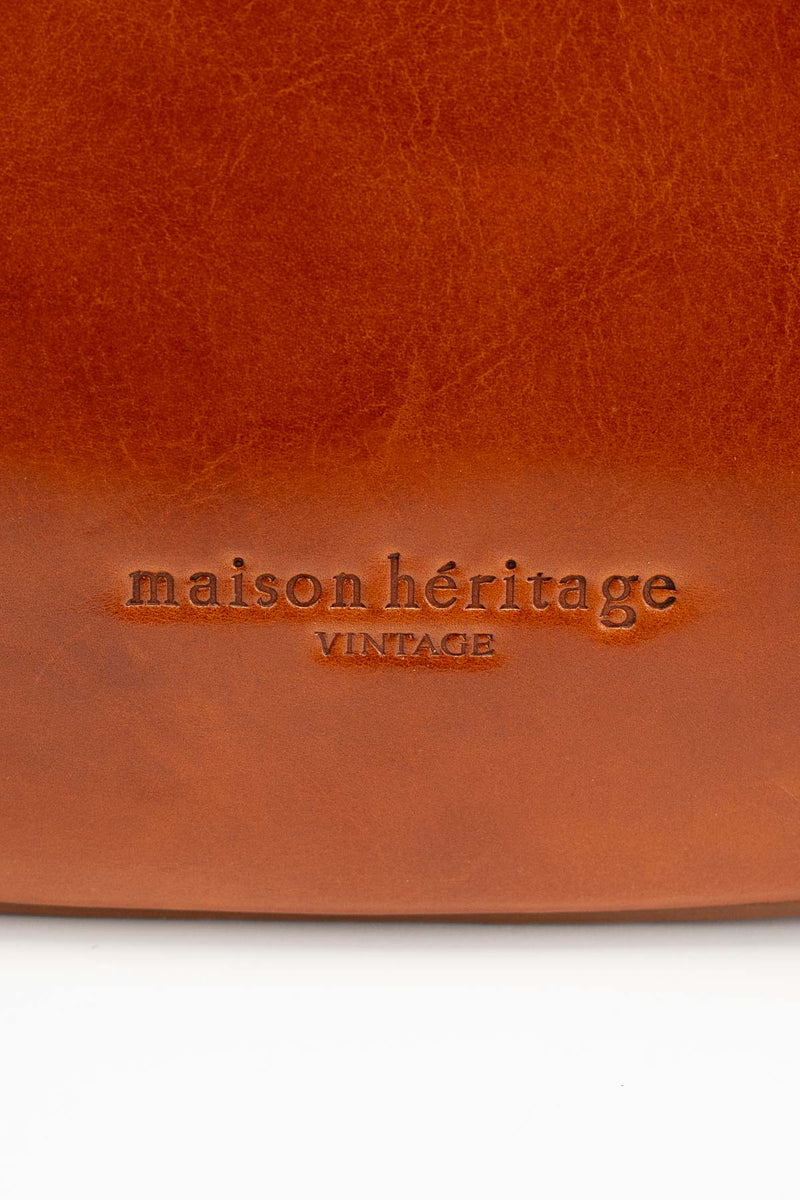 Sac Porté-Épaule Emi Vintage - Camel
