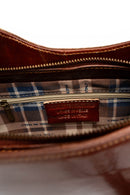 Emi Vintage Shoulder Bag - Brown