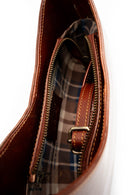 Emi Vintage Shoulder Bag - Brown