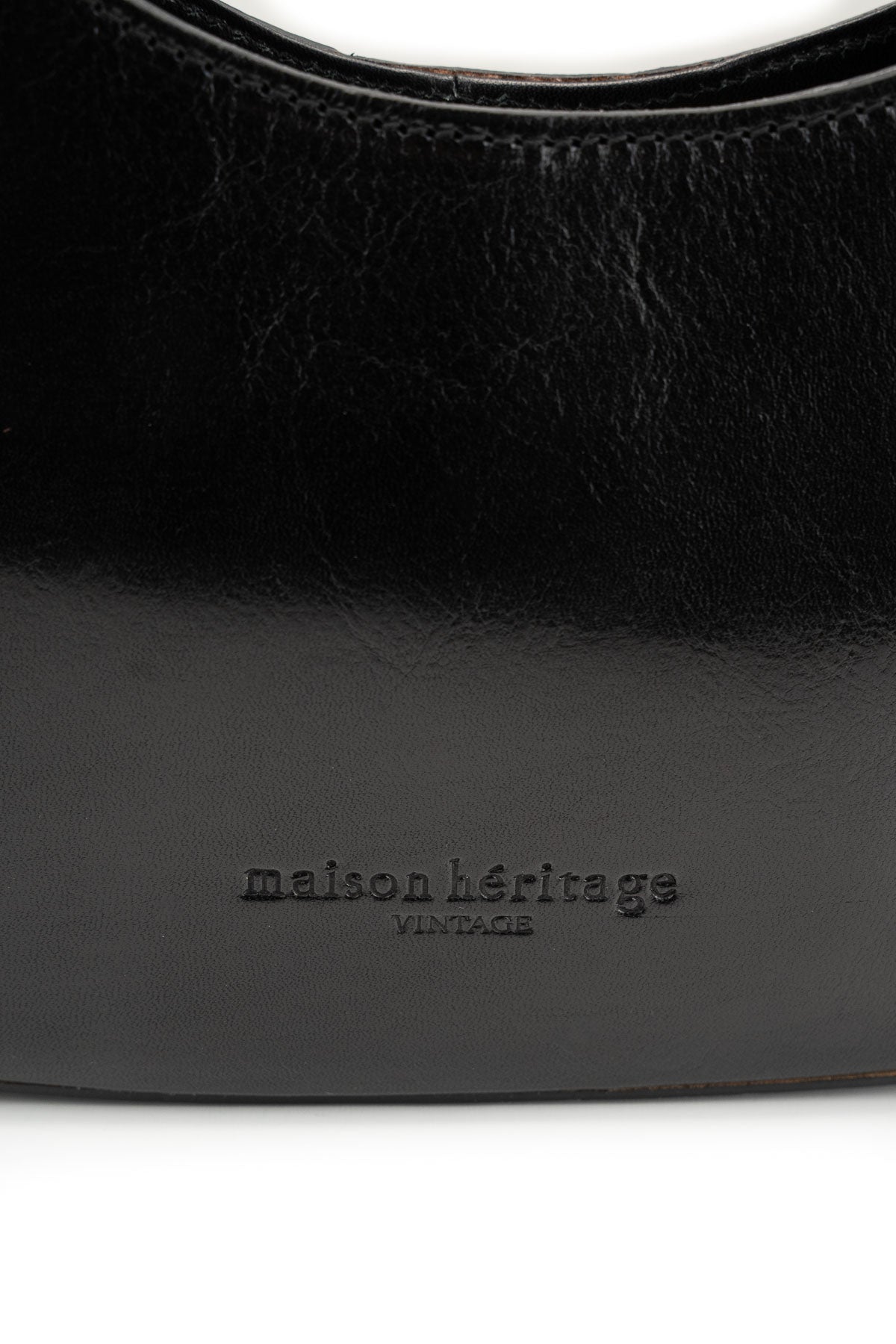 Sac Porté-Épaule Emi Vintage - Noir