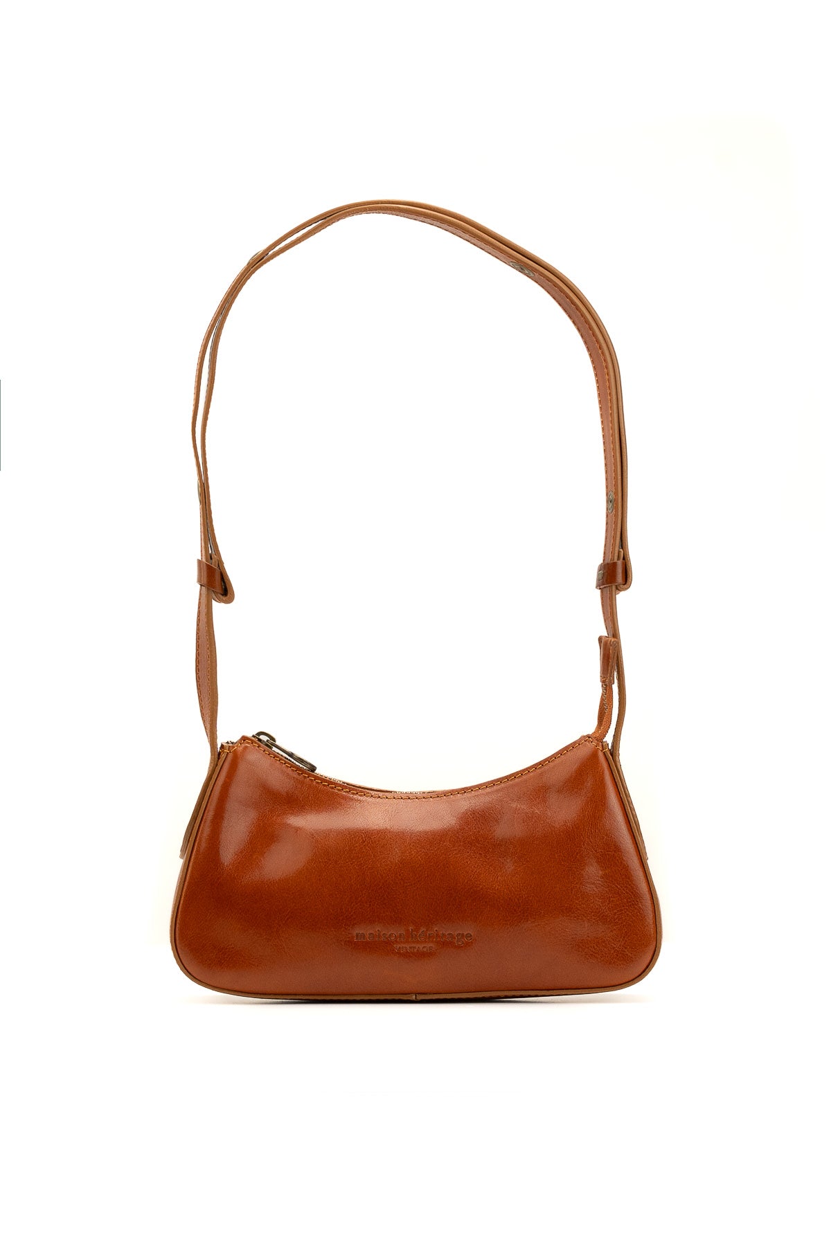 Sac Porté-Épaule Ezra Vintage - Camel