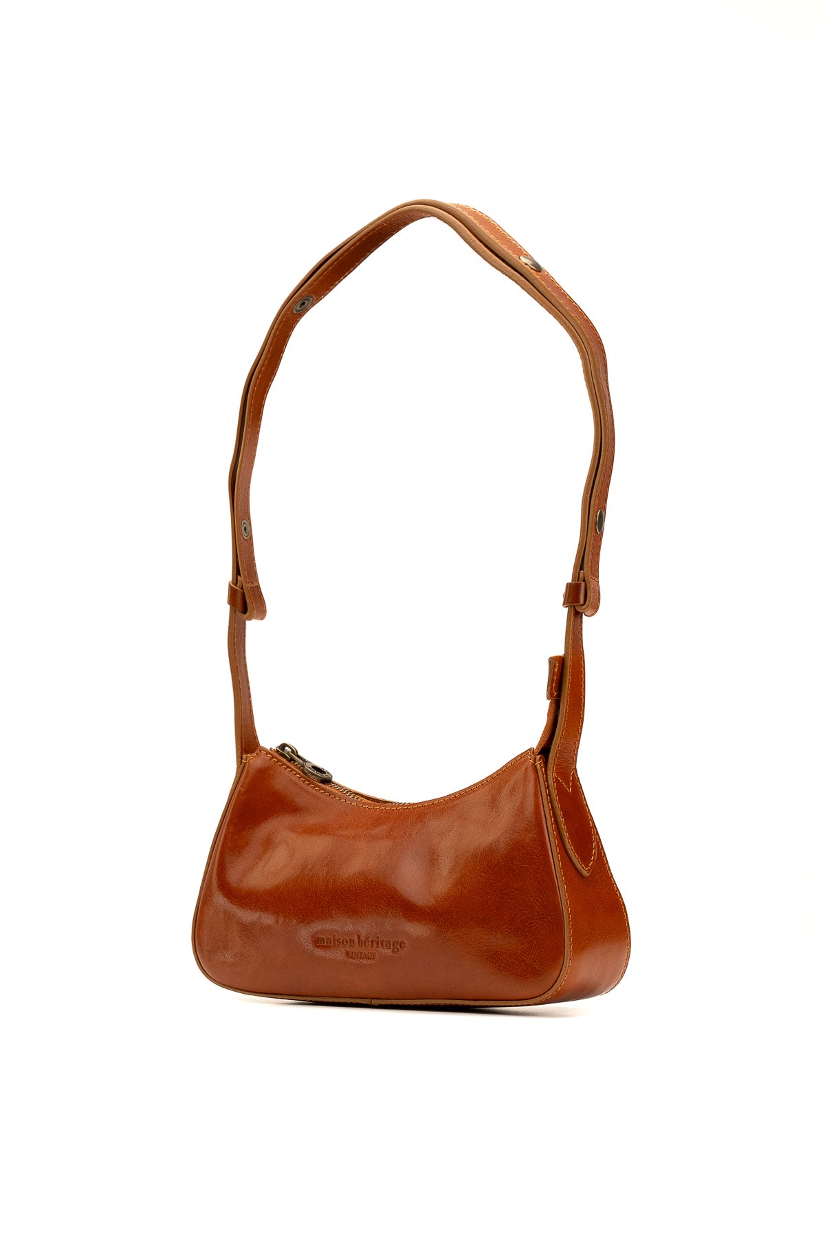 Sac Porté-Épaule Ezra Vintage - Camel