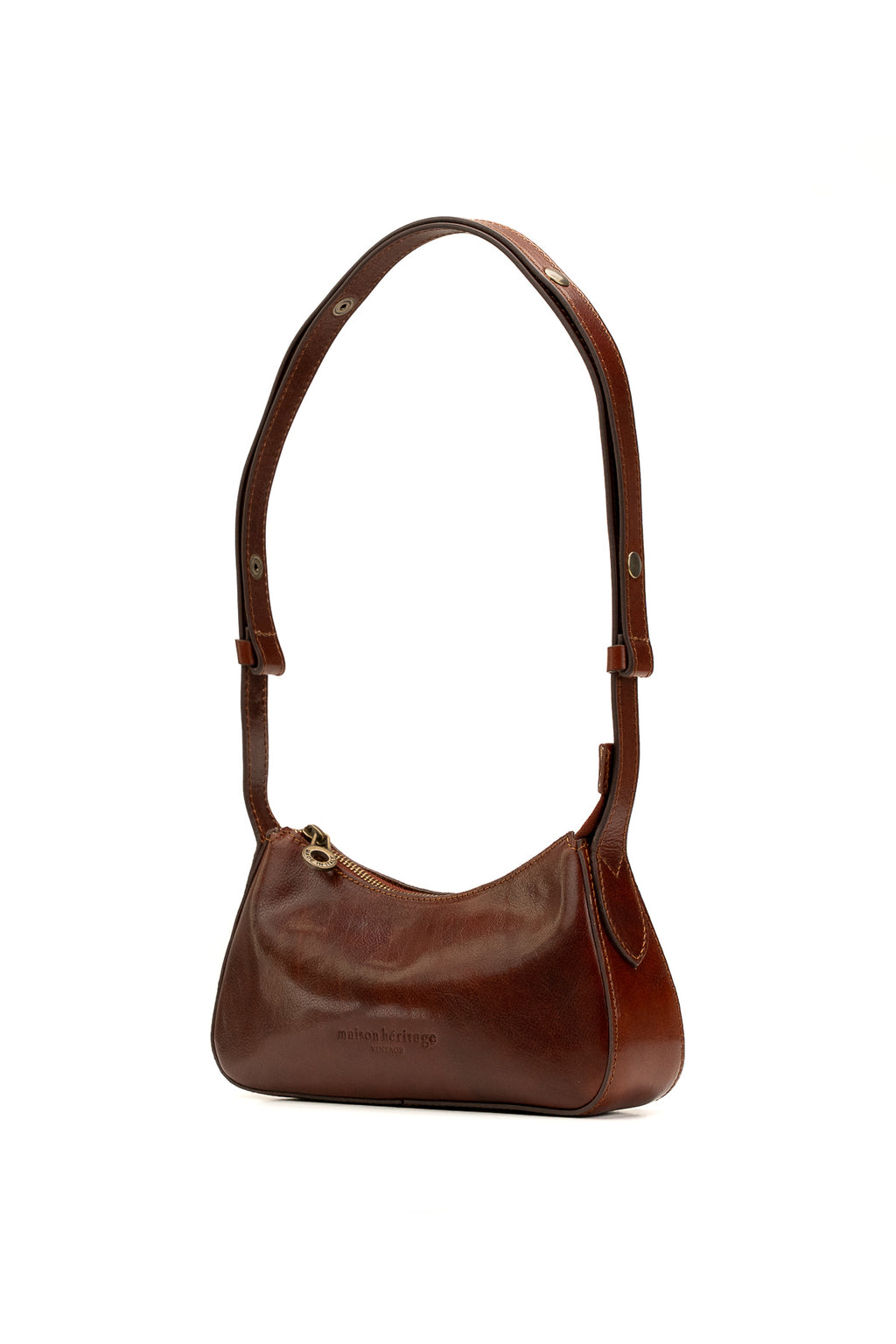 Sac Porté-Épaule Ezra Vintage - Marron