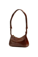 Bolso de hombro Ezra Vintage - Marrón