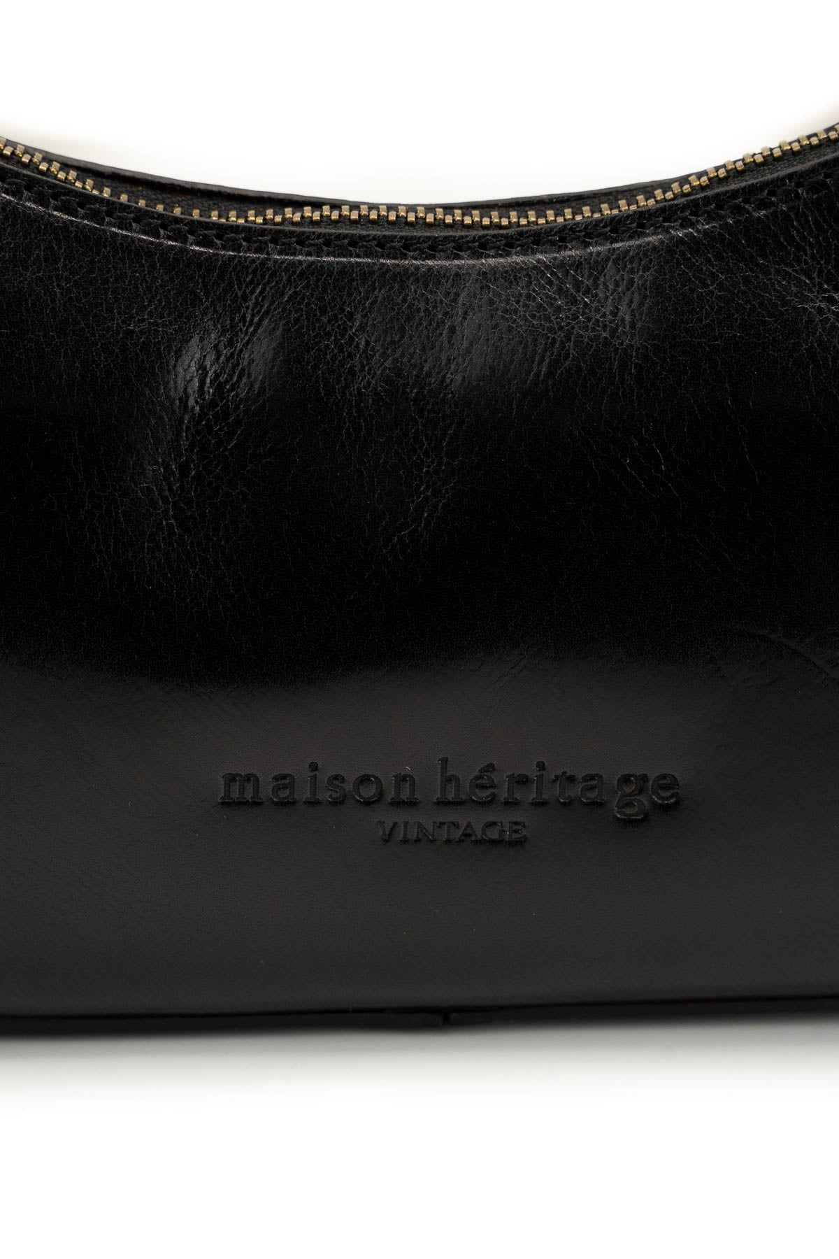 Sac Porté-Épaule Ezra Vintage - Noir