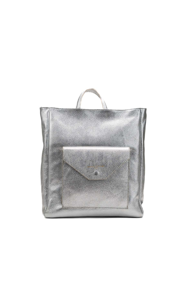 Fiori Backpack - Silver