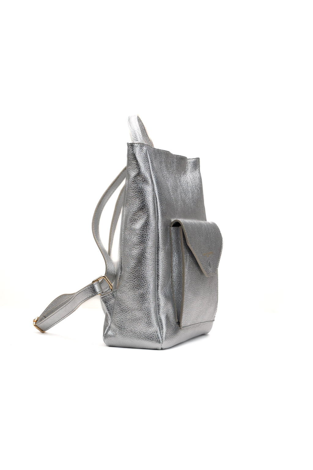 Mochila Fiori - Plateada
